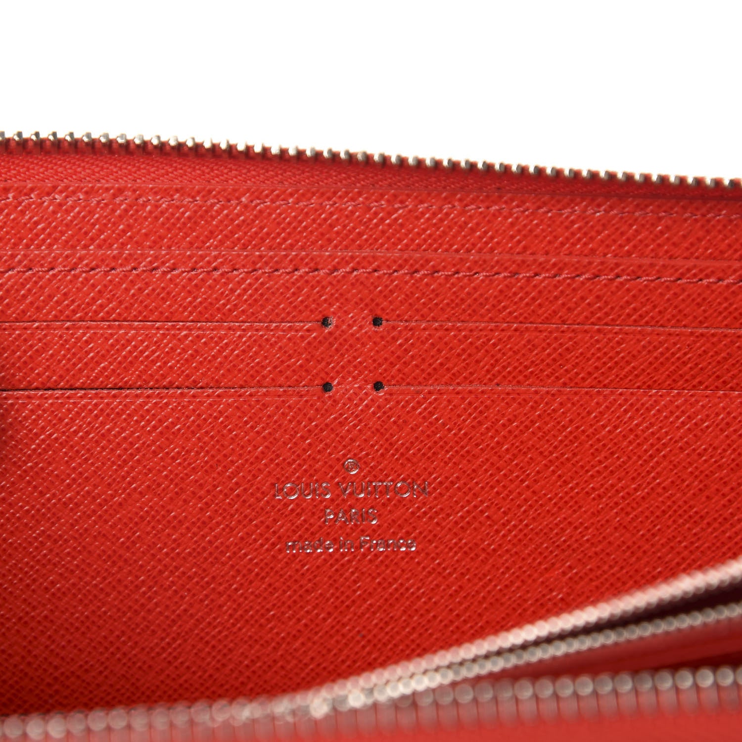 Louis Vuitton Epi Clemence Wallet Coquelicot 6 of 8