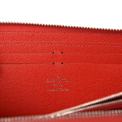 Louis Vuitton Epi Clemence Wallet Coquelicot 6 of 8