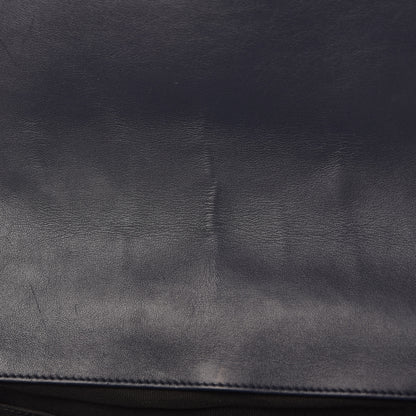 Chanel Calfskin Quilted Studded Medium Boy Flap Navy 8 of 11