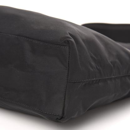 Prada Nylon Flat Messenger Bag Black 8 of 9