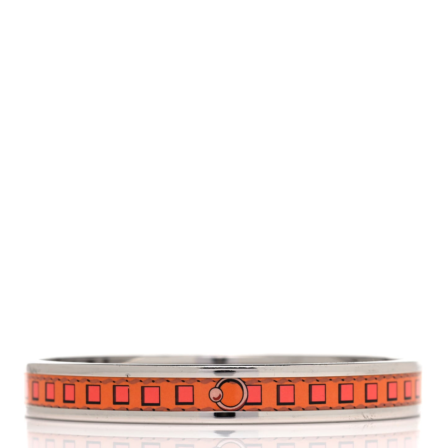 Enamel Printed Colliers de Chiens Narrow Bracelet 70 Sables