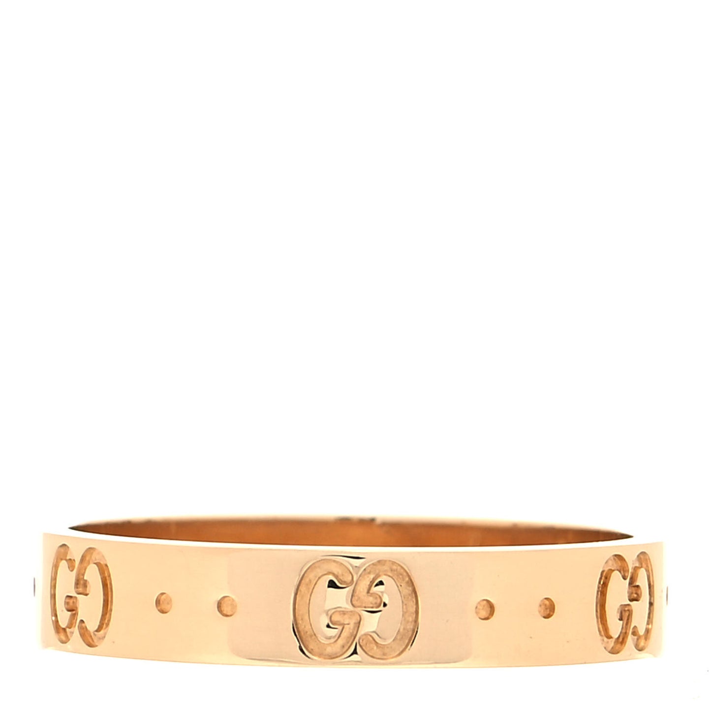 18K Yellow Gold 4mm Icon Thin Band Ring 60 9