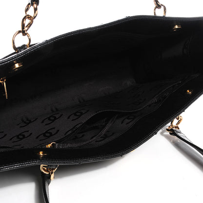 Chanel Caviar Square Stitched Shoulder Bag Black 5 of 7