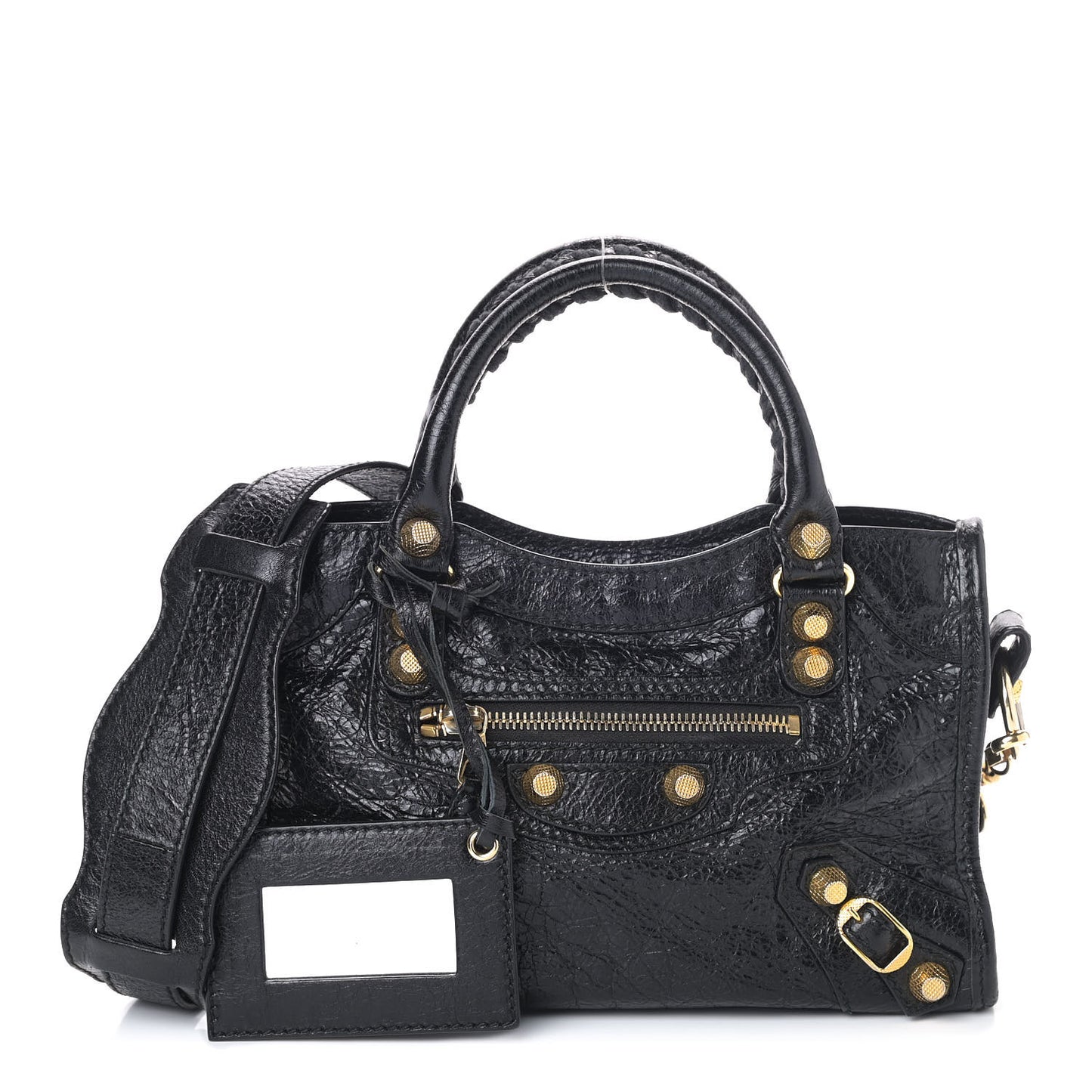 Agneau Giant 12 Gold Hardware Mini City Black