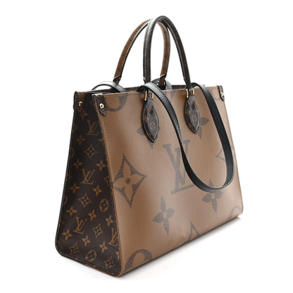 Louis Vuitton Reverse Monogram Giant Onthego MM 3 of 9