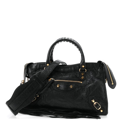 Balenciaga Agneau Classic Gold Hardware S City Black 2 of 19