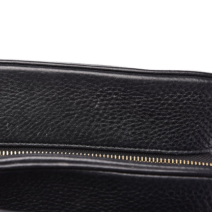 Dolce & Gabbana Grained Deerskin Double Zip Black 8 of 12