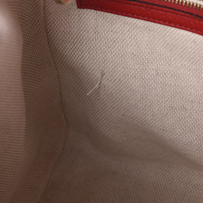 Gucci Pebbled Calfskin Small Soho Shoulder Bag Red 12 of 12