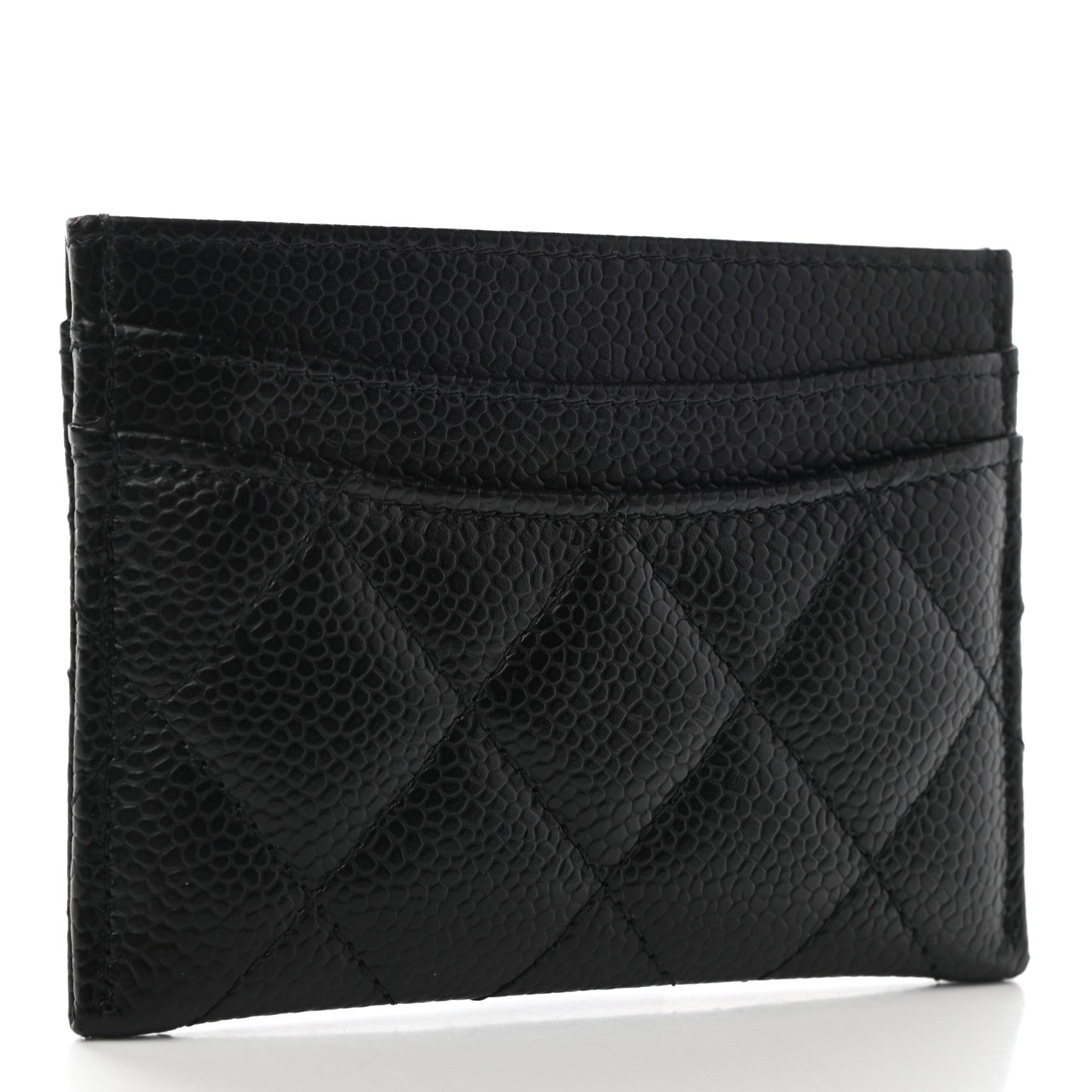 Chanel Caviar Quilted Card Holder Black 3 of 8