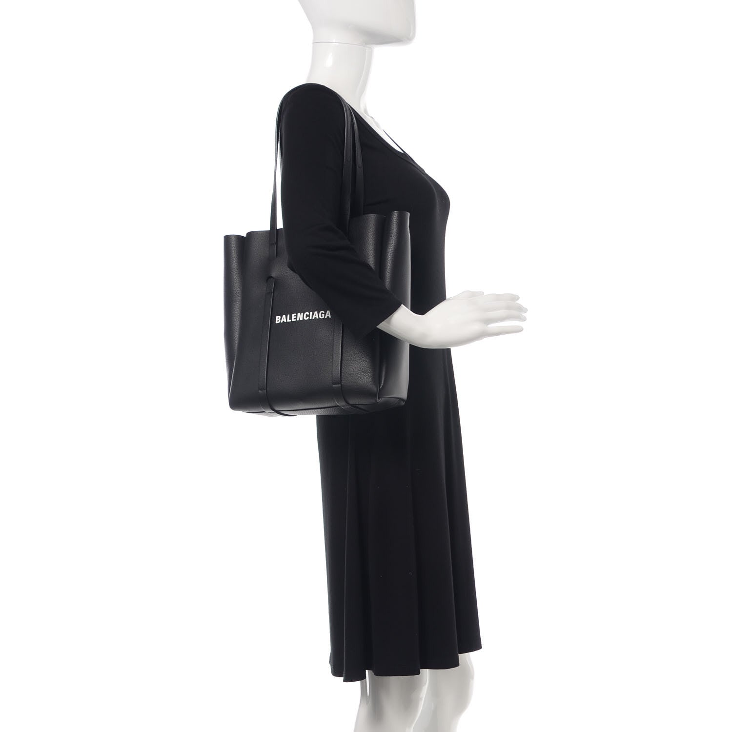 Balenciaga Calfskin XS Everyday Tote Black 2 of 9