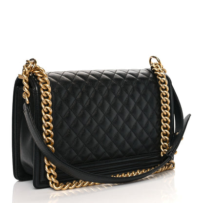 Chanel Caviar Quilted New Medium Boy Flap Black 3 of 12