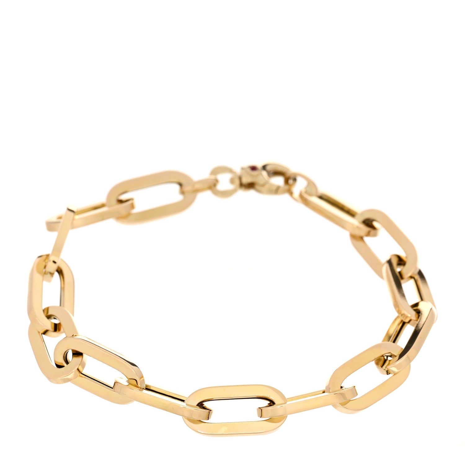 Roberto Coin 18K Yellow Gold Classic Oro Link Bracelet 1 of 3