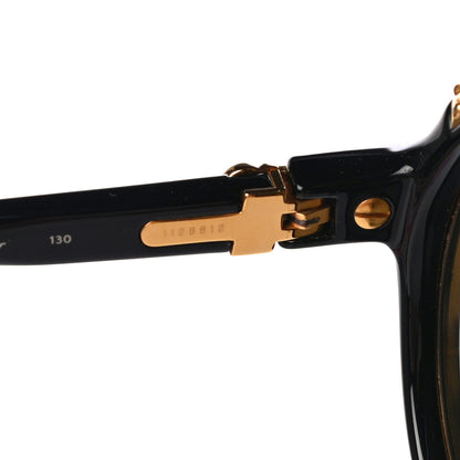 Cartier Vintage Diabolo Sunglasses 130 Black Gold 7 of 10