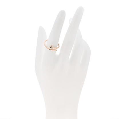 Cartier 18K Pink Gold Small Juste Un Clou Ring 56 7.5 2 of 6