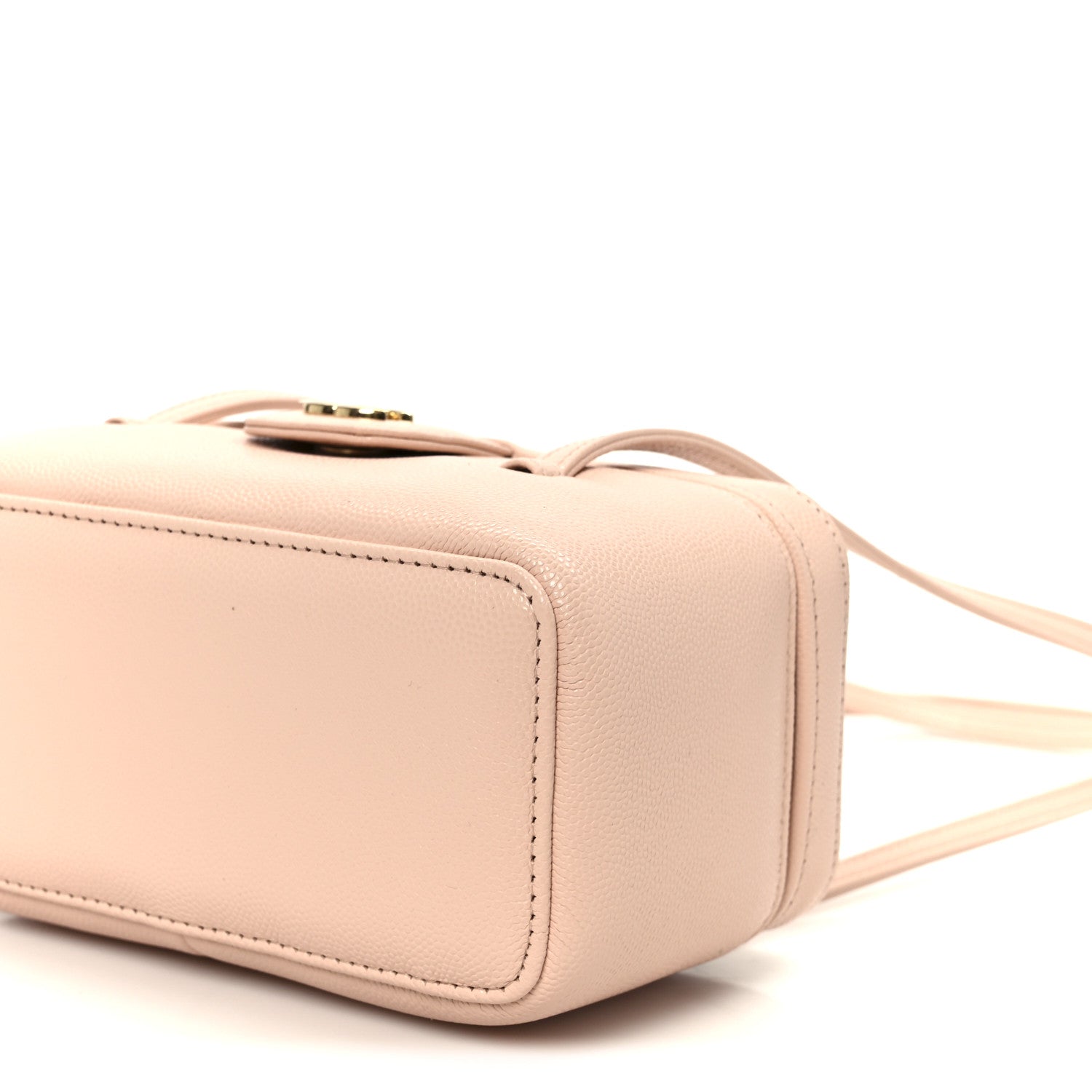 Chanel Shiny Caviar Preppy Coco Long Vanity With Strap Light Pink 10 of 12
