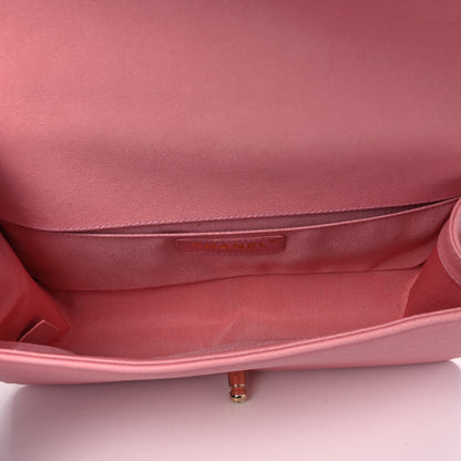 Chanel Caviar Quilted Medium Boy Flap Pink 4 of 18