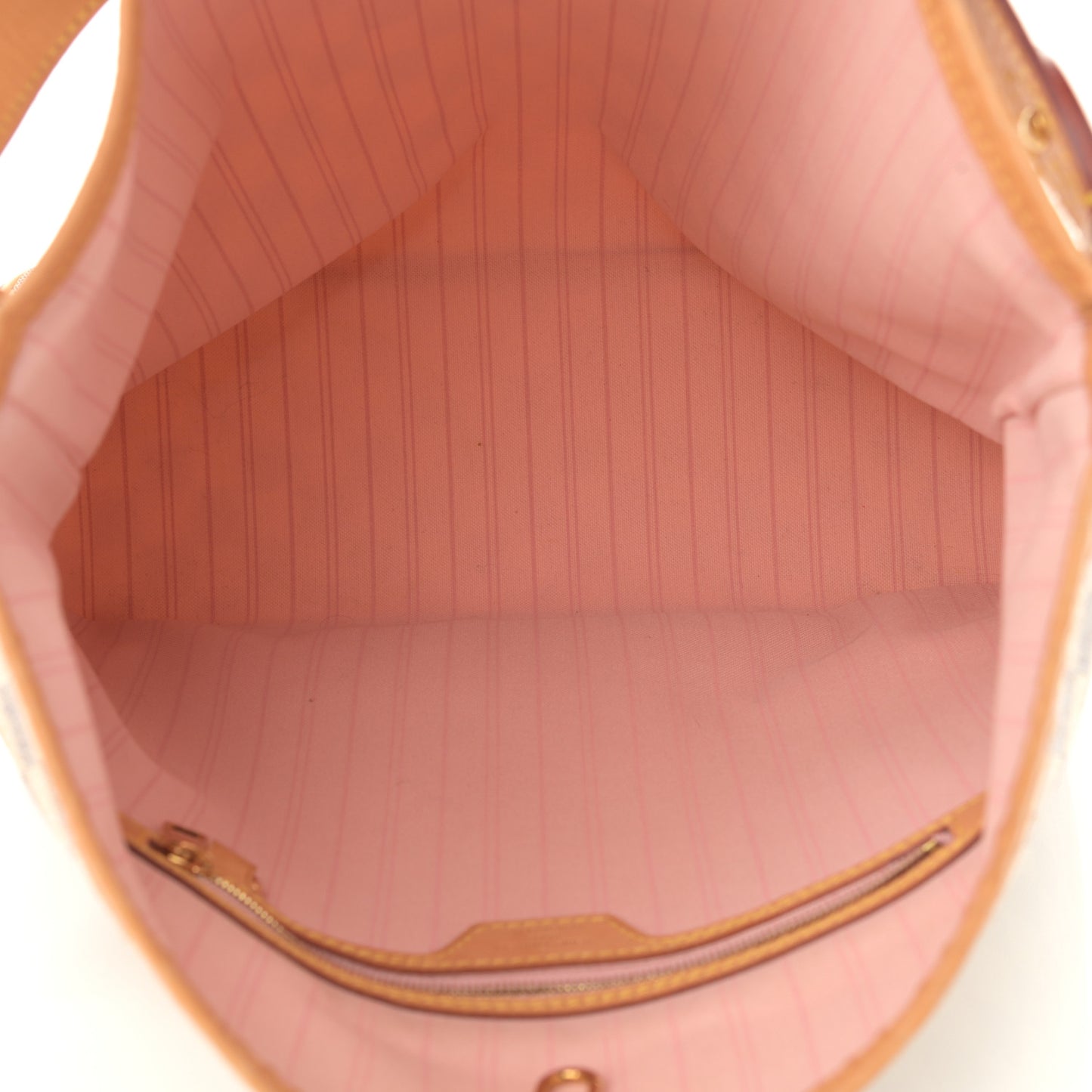 Damier Azur Delightful MM Rose Ballerine