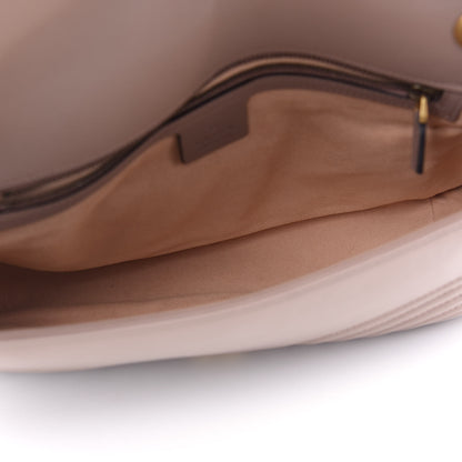 Gucci Calfskin Matelasse Medium GG Marmont Shoulder Bag Porcelain Rose 4 of 8