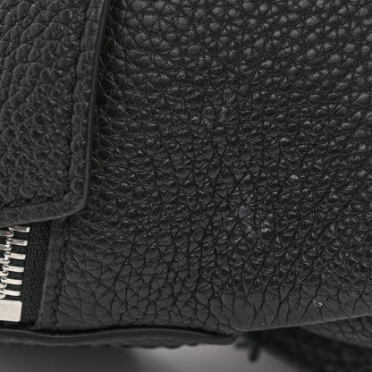 Burberry Grainy Calfskin Logo Graphic Sonny Bum Bag Black 12 of 13