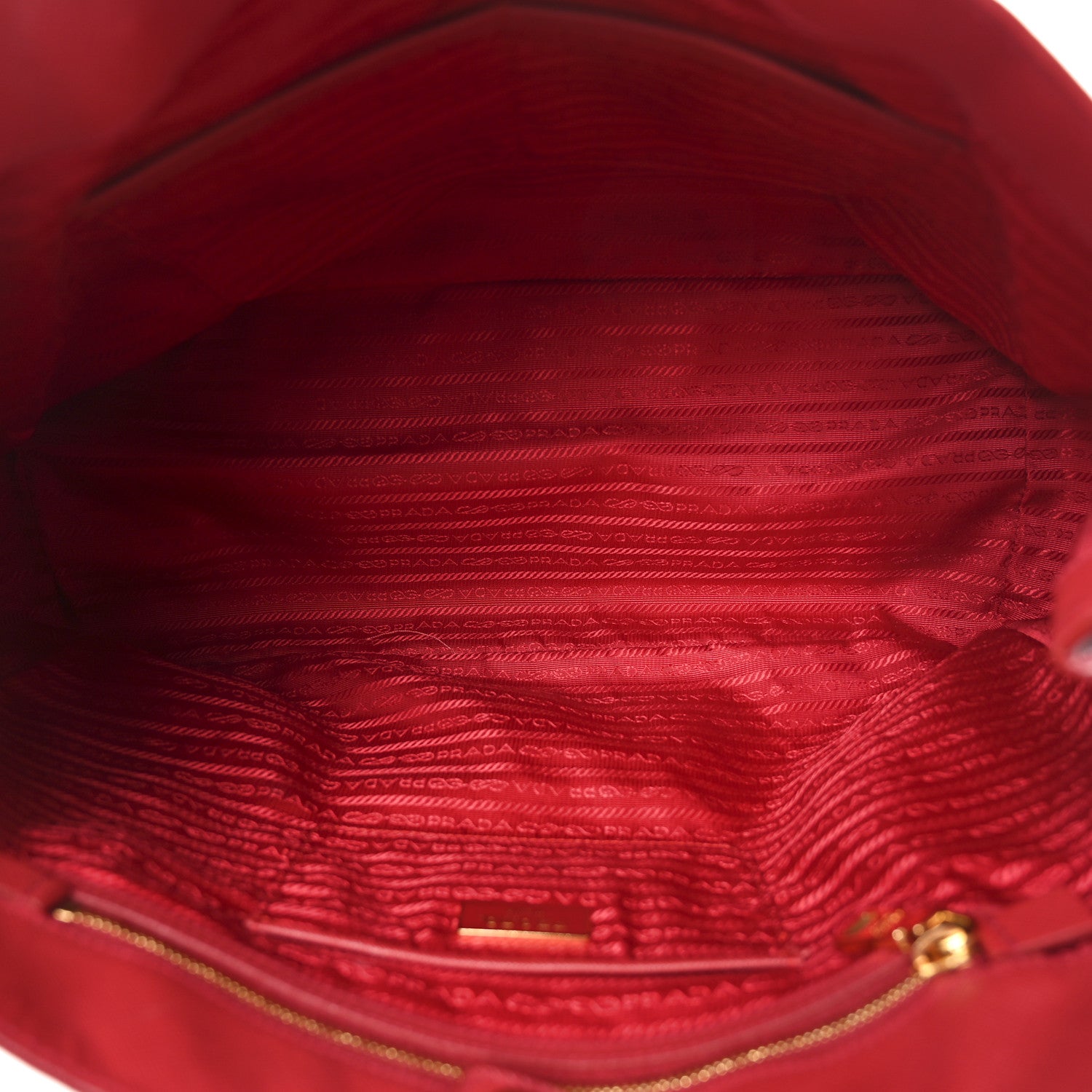 Prada Saffiano Lux Large Tote Fuoco 4 of 9