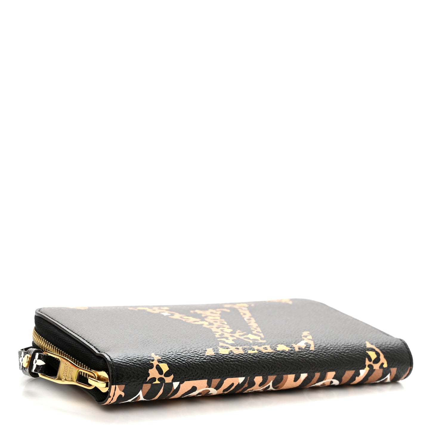 Monogram Giant Jungle Zippy Wallet Black