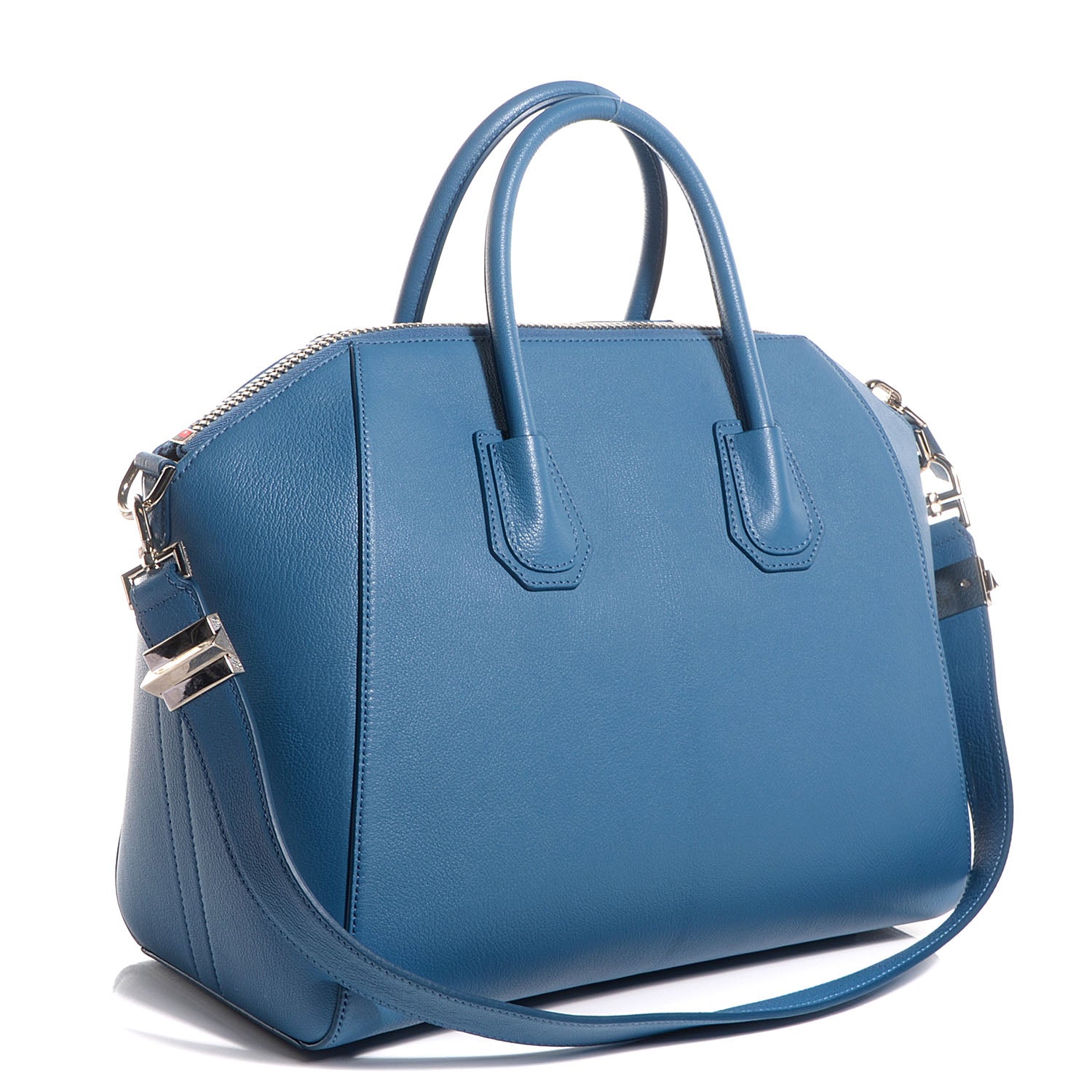 Givenchy Sugar Goatskin Medium Antigona Blue 5 of 12