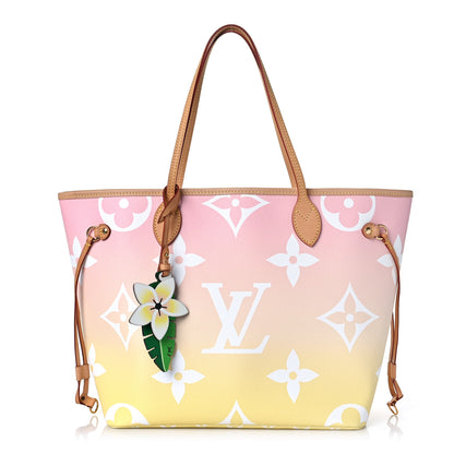 Louis Vuitton Monogram Giant By The Pool Neverfull MM Light Pink 3 of 9