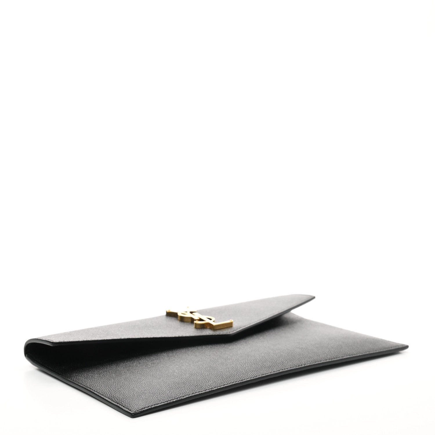 Saint Laurent Grain De Poudre Uptown Pouch Black 4 of 6