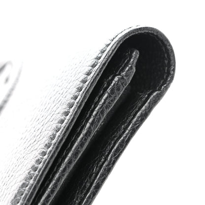 Gucci Pebbled Calfskin Large Soho Continental Wallet Black 9 of 11