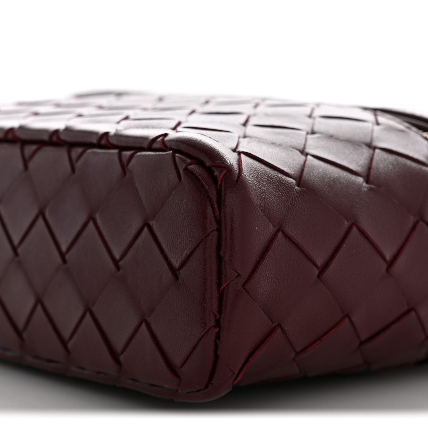 Nappa Intrecciato Bang Bang Vanity Case Barolo