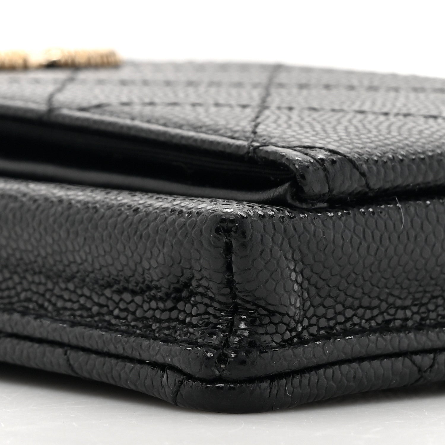 Chanel Caviar Quilted Zip Phone Case Black 11 of 12