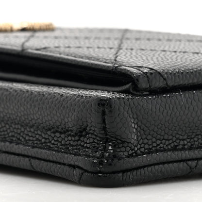 Chanel Caviar Quilted Zip Phone Case Black 11 of 12