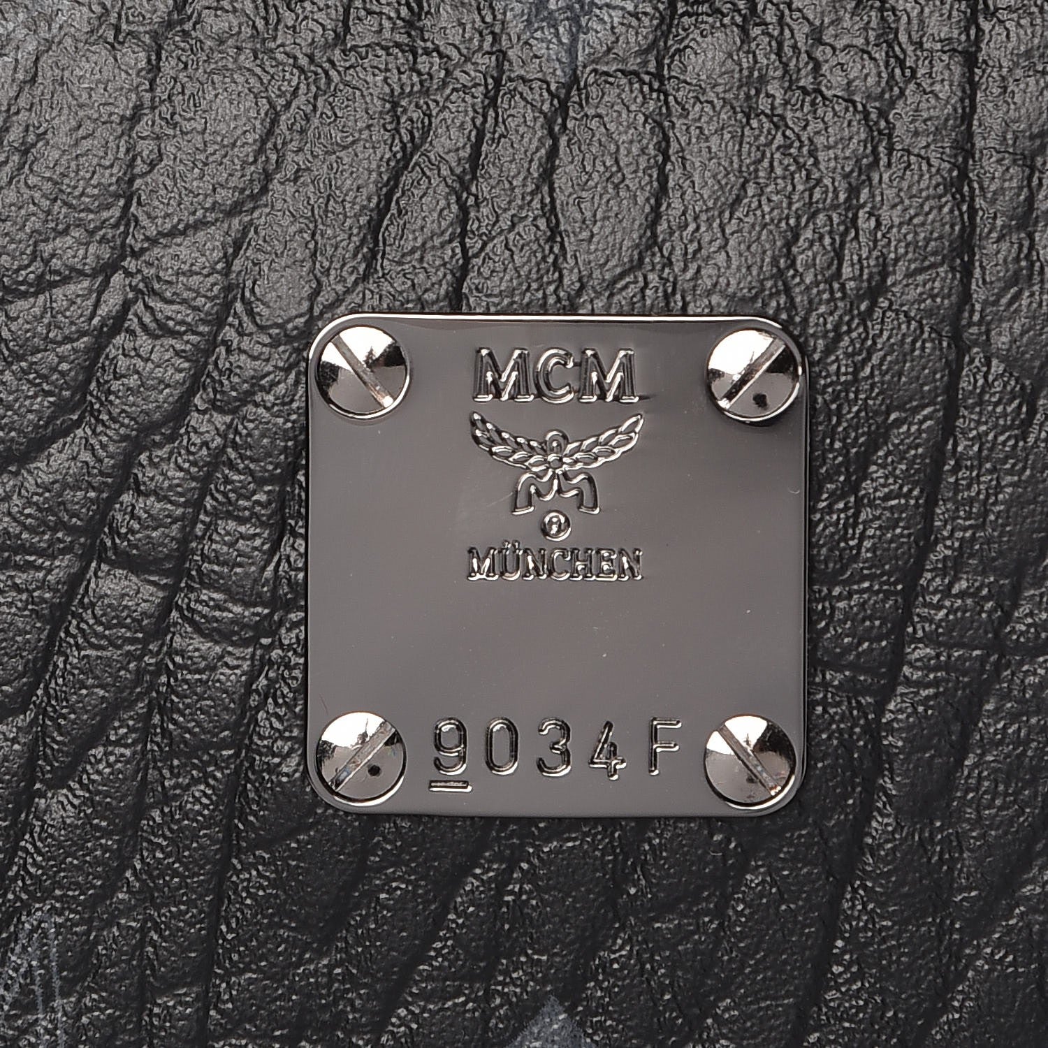 MCM Visetos Medium Stark Backpack Black 8 of 10