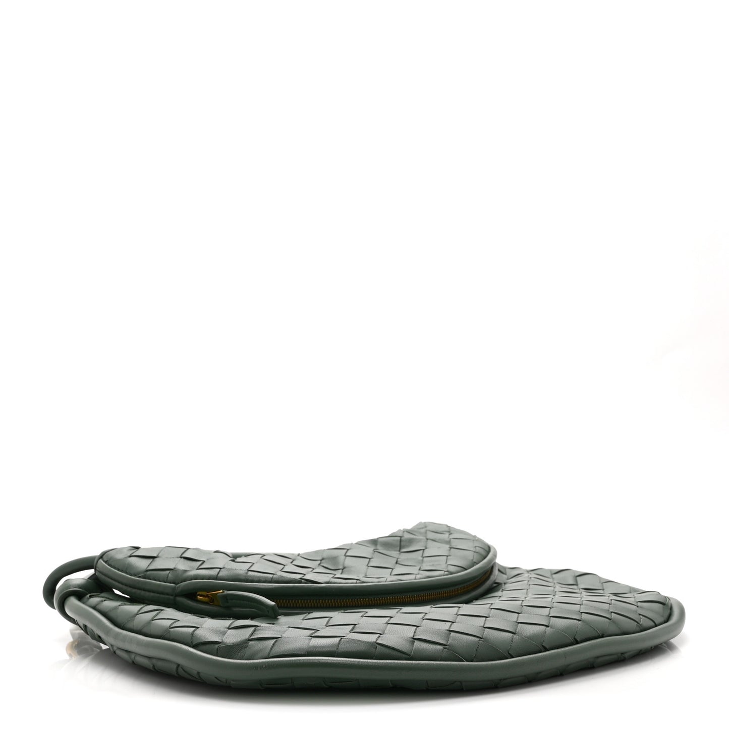 Nappa Intrecciato Medium Gemelli Aloe