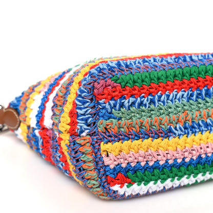 Miu Miu Fabric Crochet Pouch Multicolor 9 of 11