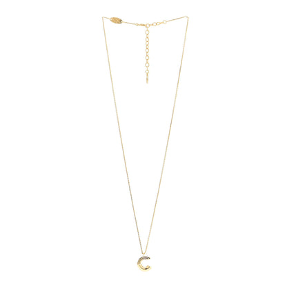 Louis Vuitton LV And Me Letter C Necklace Gold 3 of 8