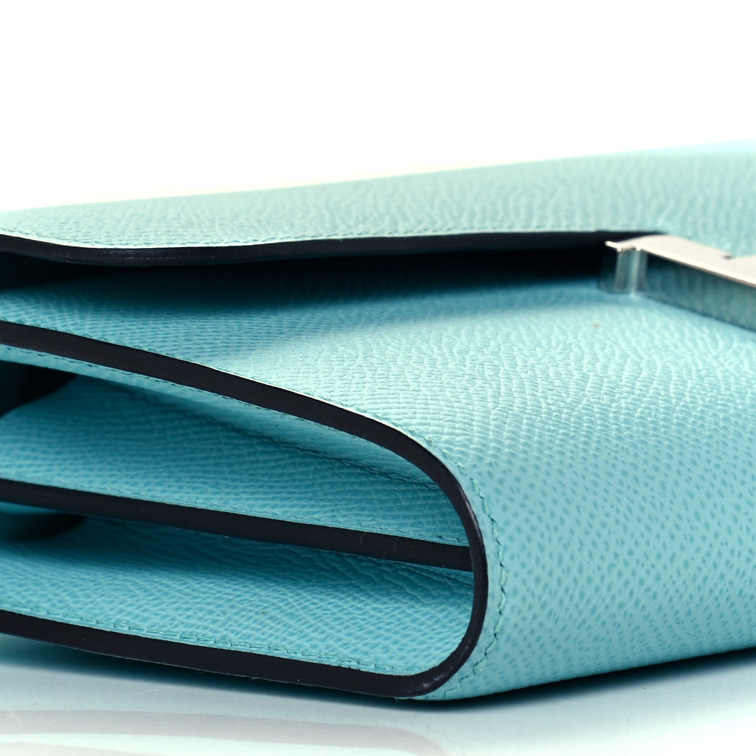 Hermes Epsom Constance Wallet To Go Bleu Atoll 9 of 11