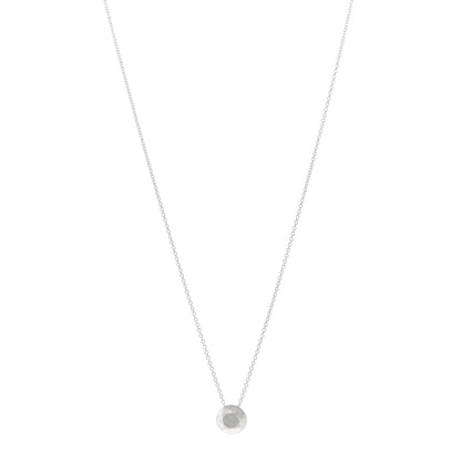 Tiffany Sterling Silver Elsa Peretti Two Carat Faceted Pendant Necklace 1 of 4