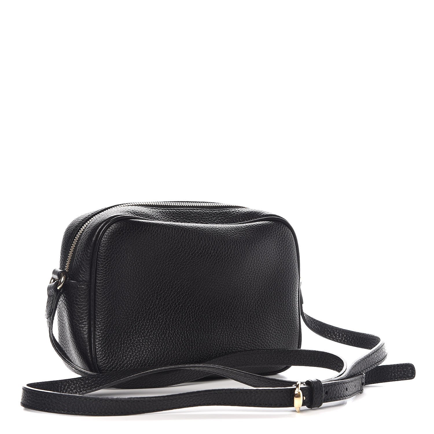 Gucci Pebbled Calfskin Small Soho Disco Bag Black 3 of 8