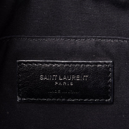 Saint Laurent Lambskin Monogram Small Lou Camera Bag Fog 6 of 12