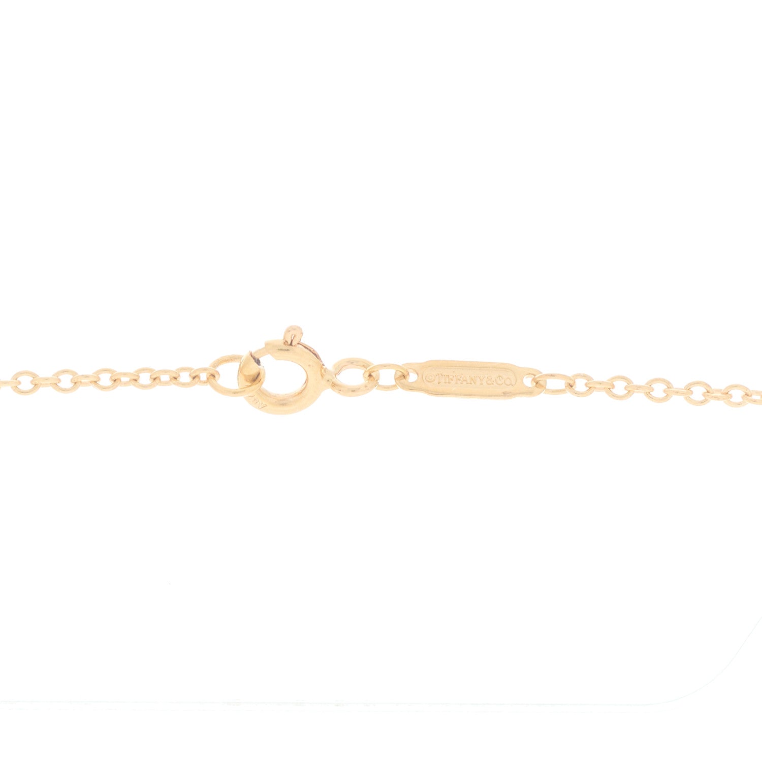 Tiffany 18K Rose Gold Knot Necklace 4 of 7