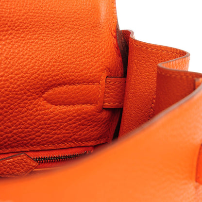Hermes Togo Kelly Retourne 35 Orange 8 of 23