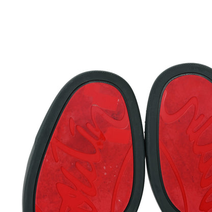 Christian Louboutin Suede Calfskin Mens Louis Junior Spikes Orlato Flat Sneakers 40.5 Tsar 8 of 8