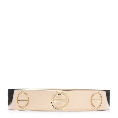 Cartier 18K Yellow Gold 3.5mm LOVE Wedding Band Ring 49 4.75 3 of 4