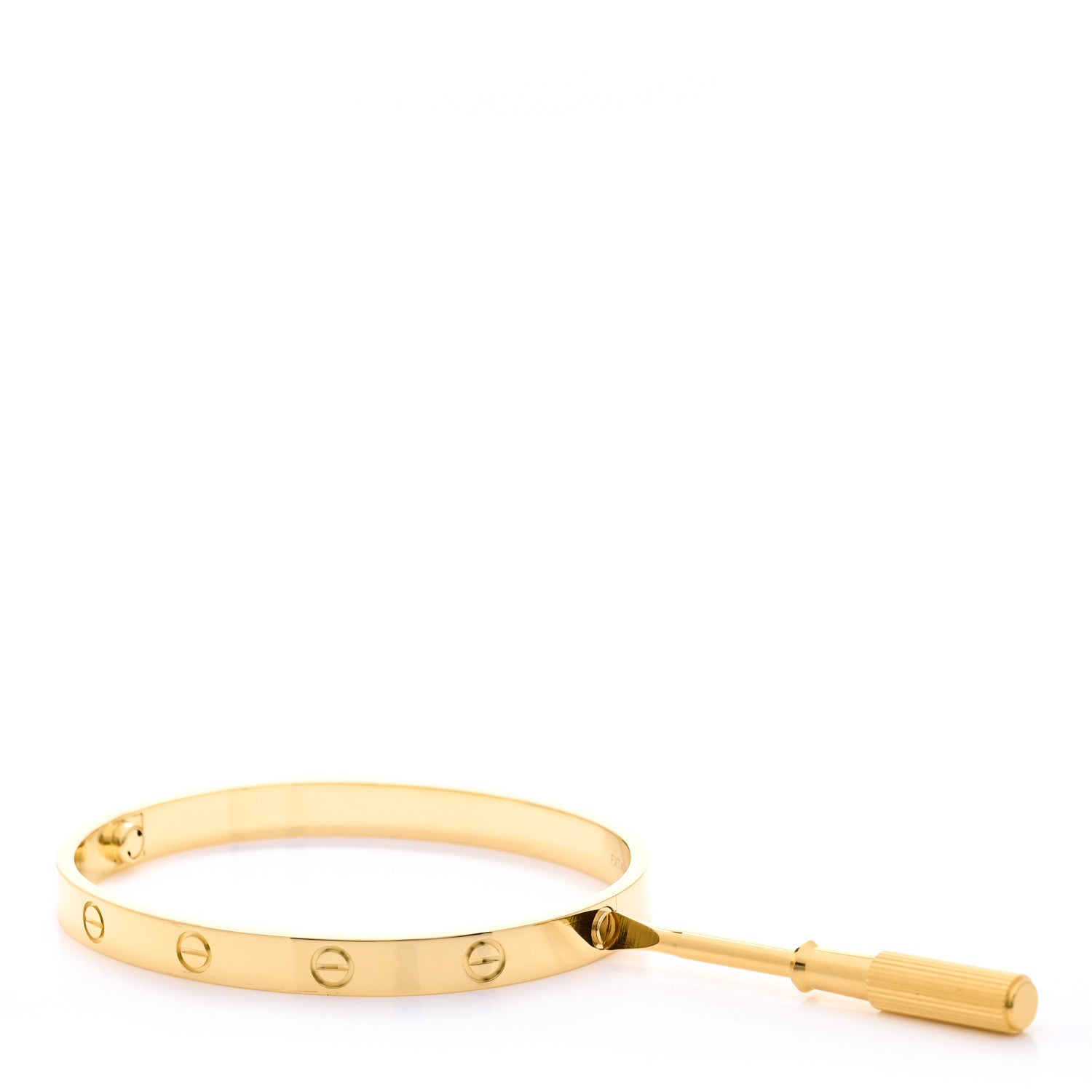 Cartier 18K Yellow Gold LOVE Bracelet 18 3 of 5