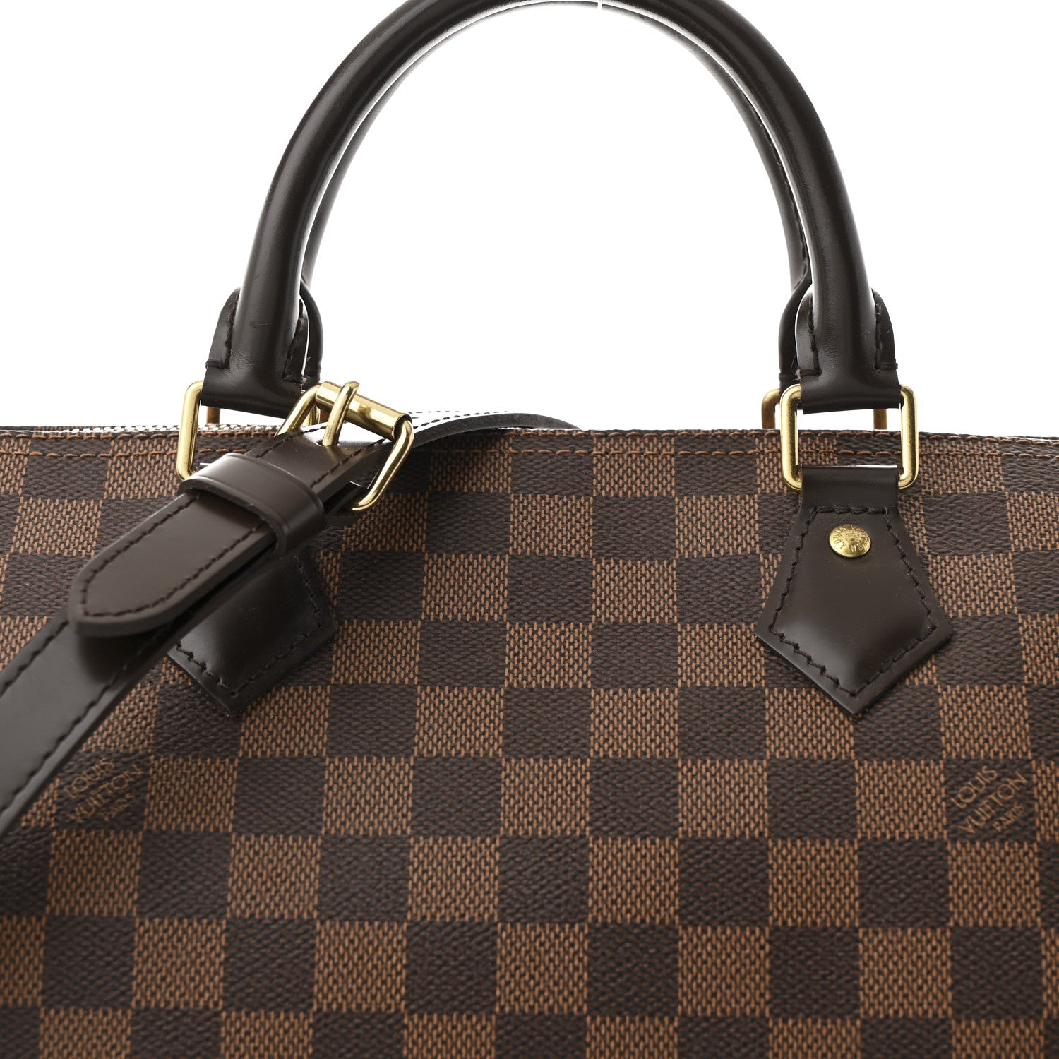 Louis Vuitton Damier Ebene Speedy Bandouliere 30 8 of 11