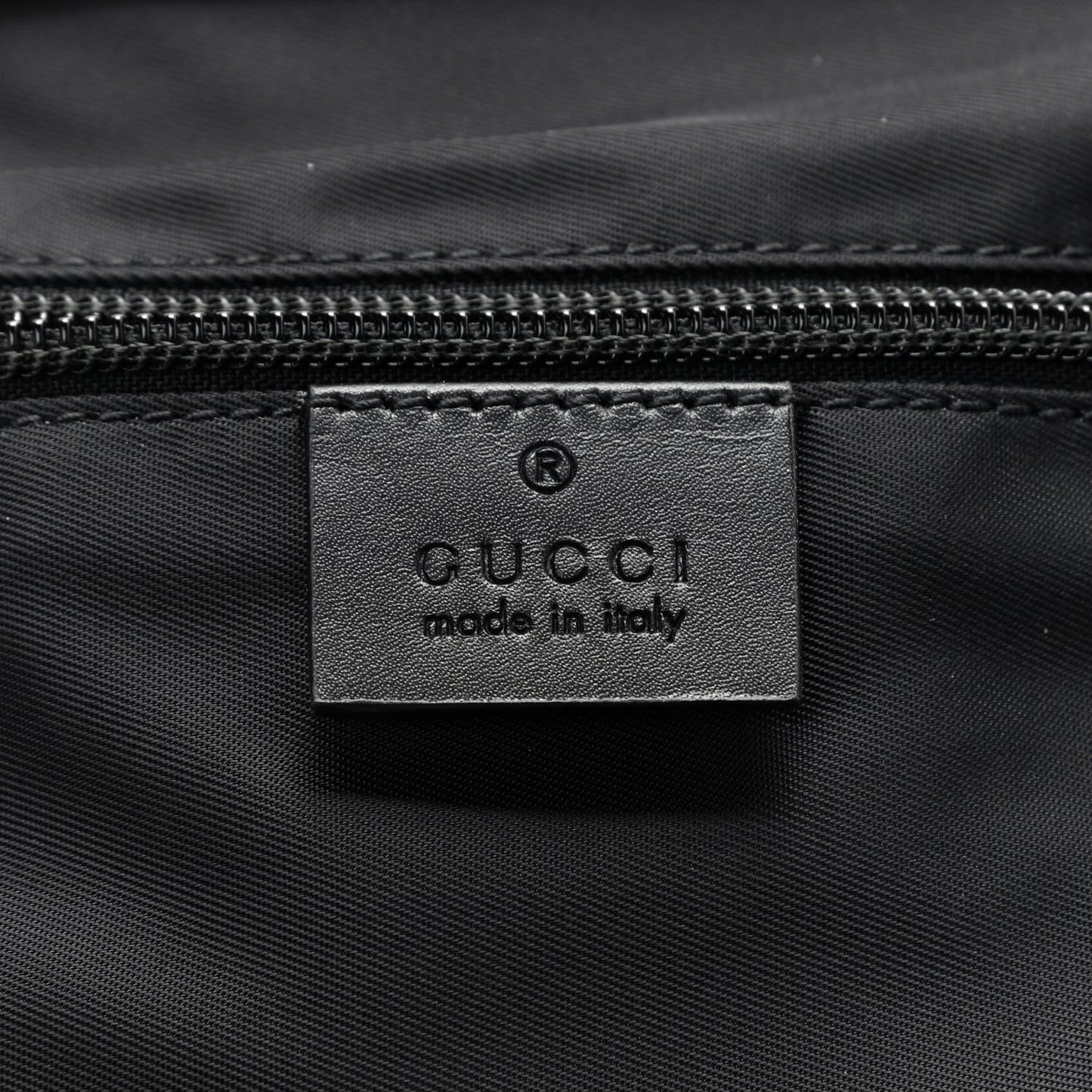 GG Supreme Monogram Web Messenger Bag Black
