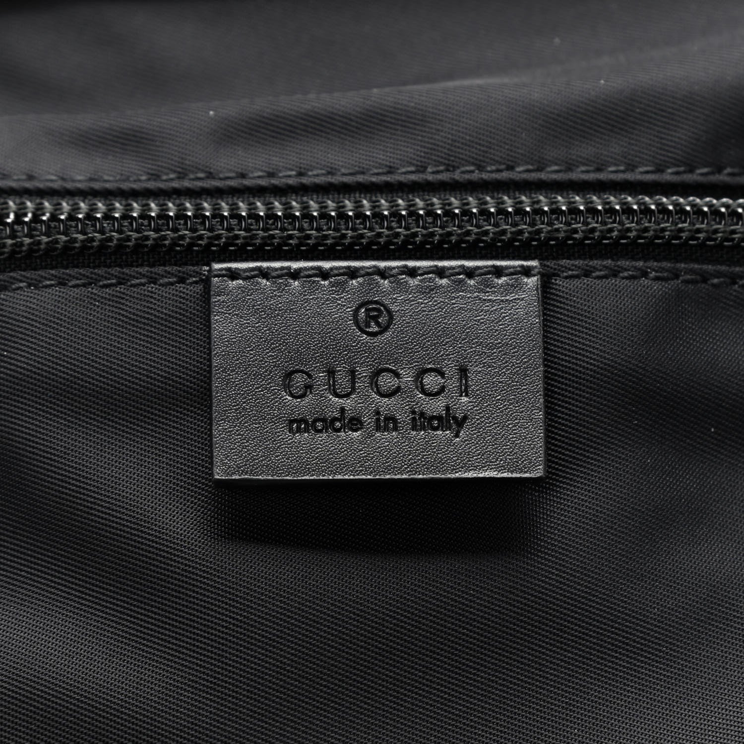 Gucci GG Supreme Monogram Web Messenger Bag Black 5 of 9