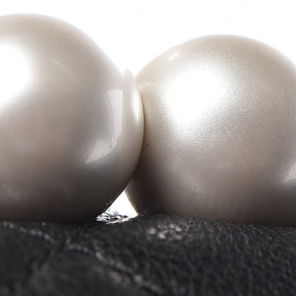 Chanel Lambskin Quilted Small Chic Pearls Flap Black 11 of 12