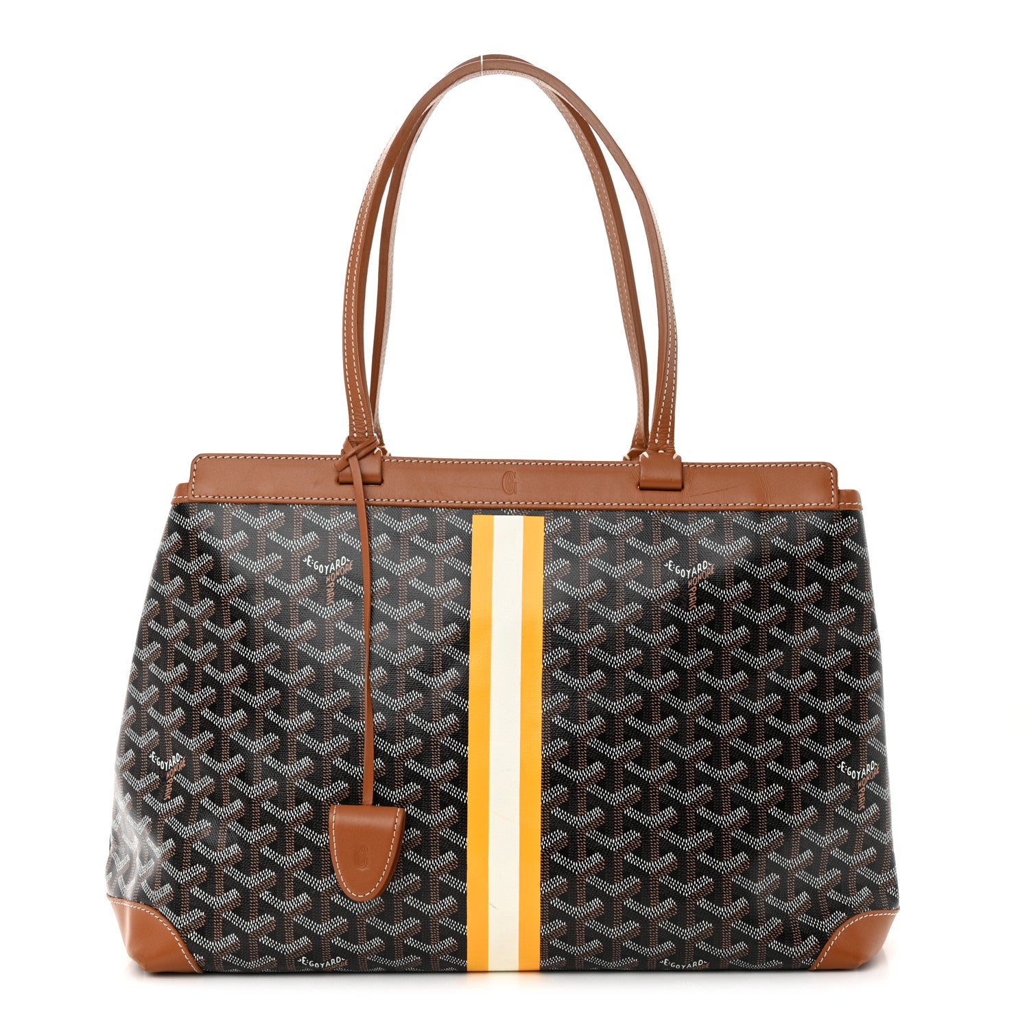 Goyard Goyardine Bellechasse PM Black Gold 1 of 13
